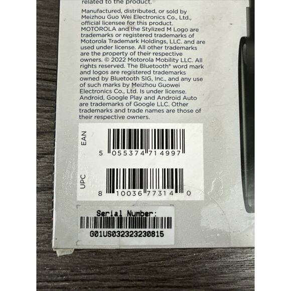 Motorola MA1 Wireless Android Auto Car Adapter Black NEW - Picture 3 of 4